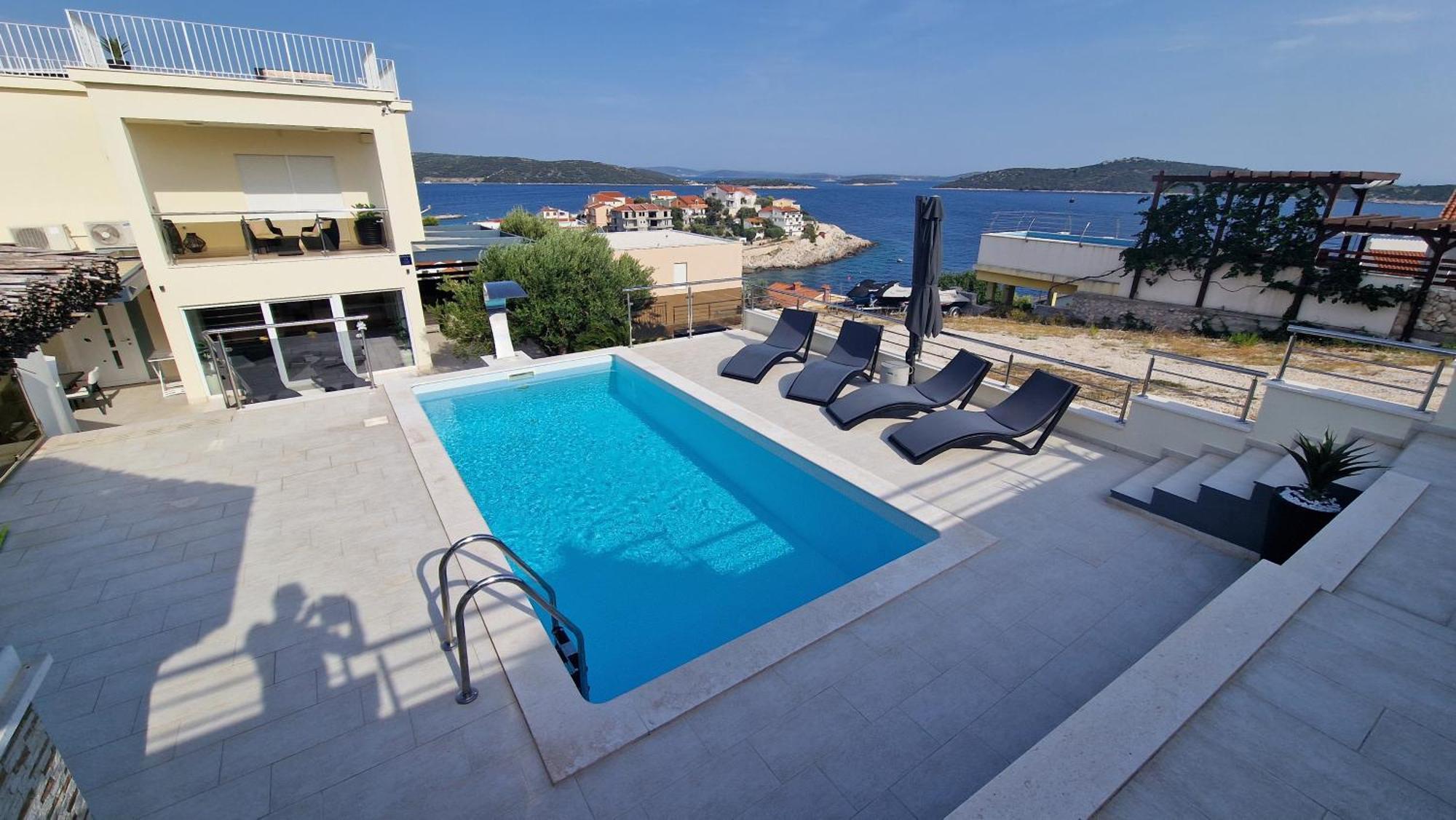 Villa Gina Sevid Exterior foto