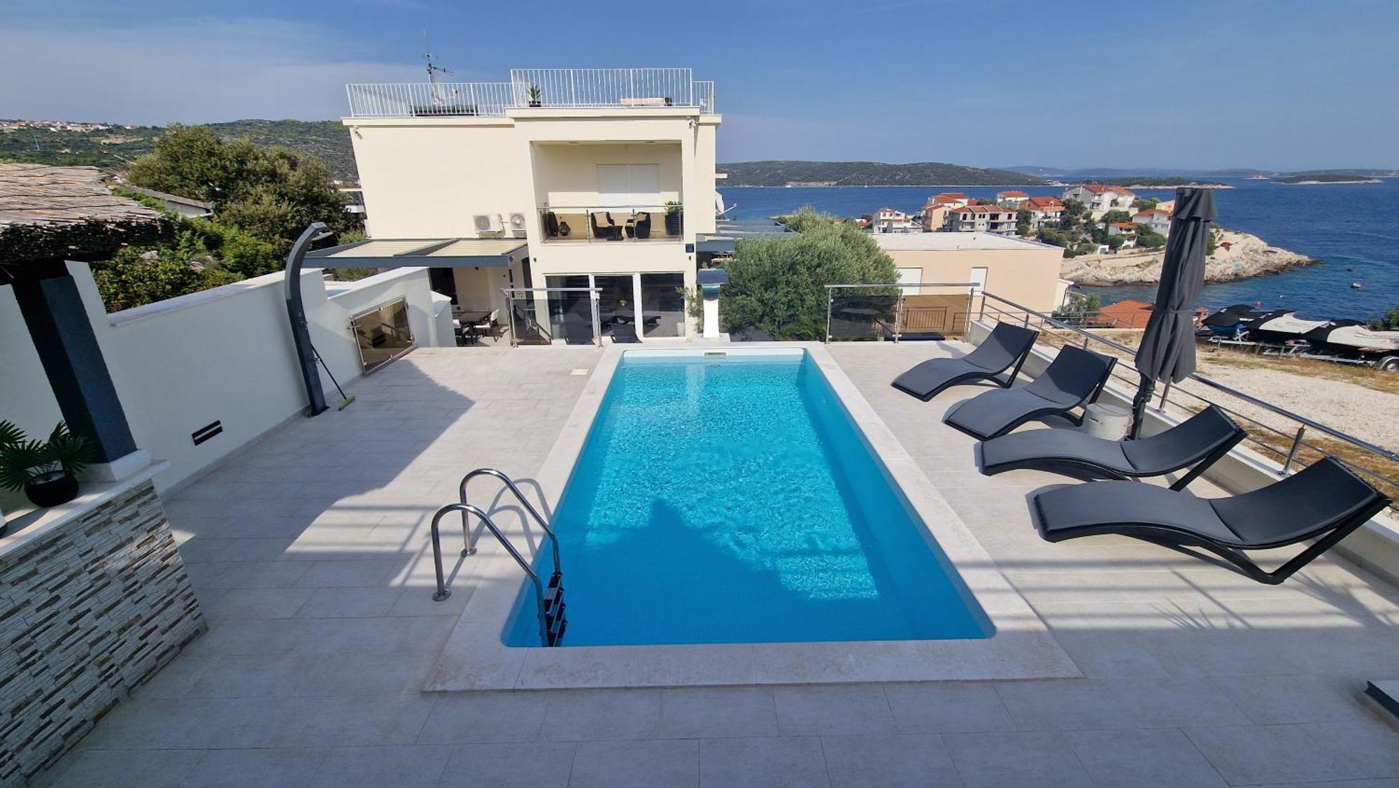 Villa Gina Sevid Exterior foto